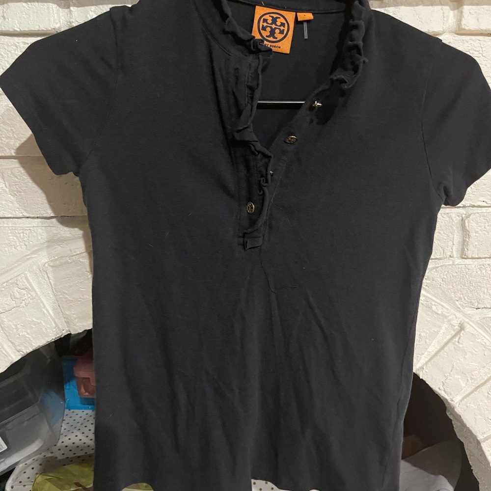 Tory Burch Kid Polo - super cute navy
